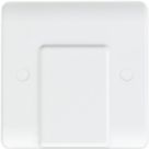 Knightsbridge Curved Edge 20A Unswitched Flex Outlet  White