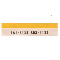 Brady 110929 Self-laminating Vinyl Wire and Cable Labels 31.75mm x 4.3m