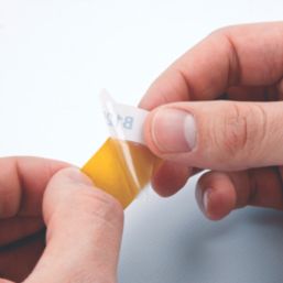 Brady 110929 Self-laminating Vinyl Wire and Cable Labels 31.75mm x 4.3m