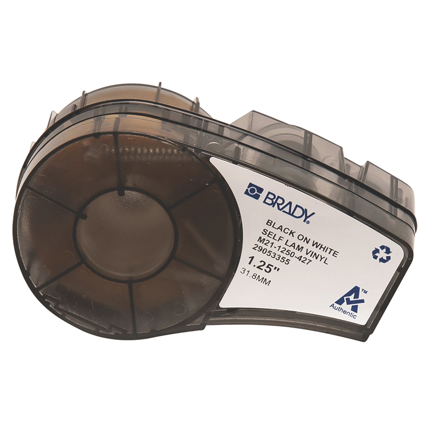 Brady 110929 Self-laminating Vinyl Wire and Cable Labels 31.75mm x 4.3m (367YY)