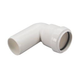 FloPlast Push-Fit 90° Conversion Bend White 90° 32mm