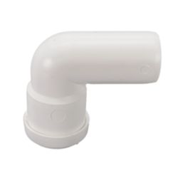 FloPlast Push-Fit 90° Conversion Bend White 90° 32mm