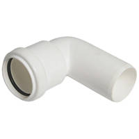 FloPlast Push-Fit 90° Conversion Bend White 90° 32mm