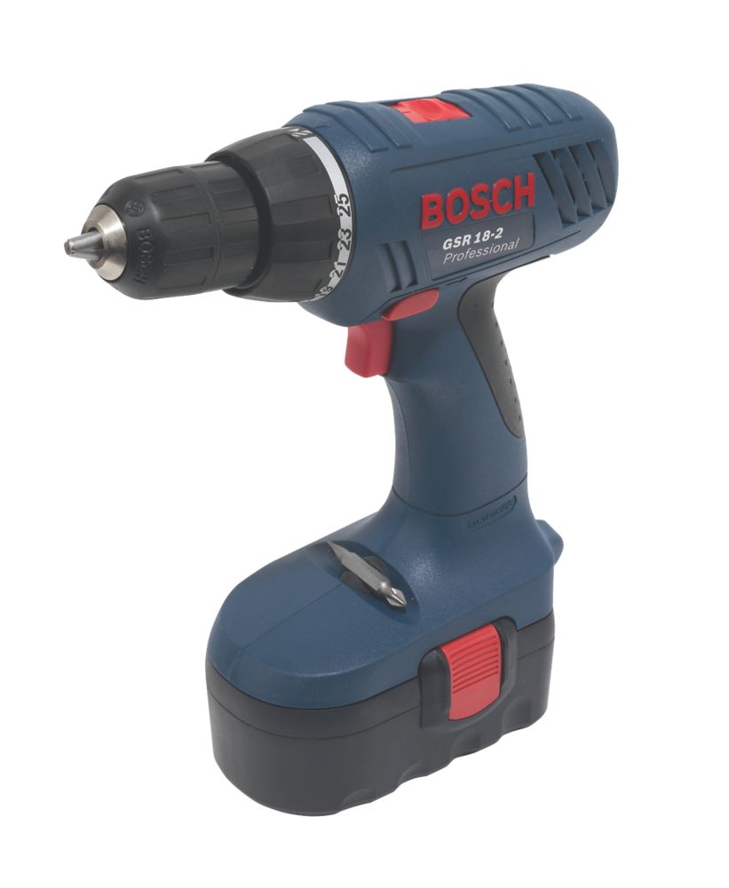 Bosch GSR 18-2 18V 1.5Ah Ni-Cd Cordless Drill Driver