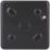 British General  20A 16AX 3-Gang 2-Way Metal Clad Light Switch