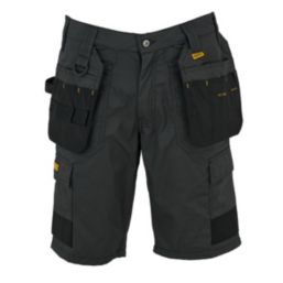 DEWALT Cheverley Stretch Work Shorts Grey 36" W