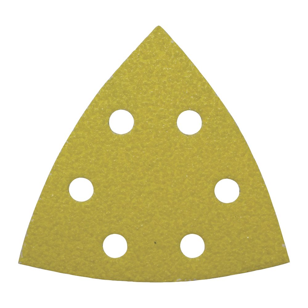 Milwaukee Premium HP H&L 4932492275 Delta Sanding Sheets Punched 93mm x