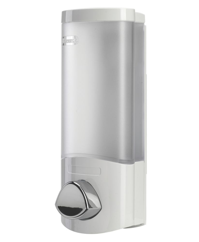 Croydex Euro  Soap Dispenser White 200mm x 80mm