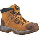 Amblers 33    Safety Boots Honey Size 10