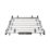 Van Guard  Renault Trafic 2014 on Roof Rack - 8-bar ULTIRack+ L2 H1 Twin Door