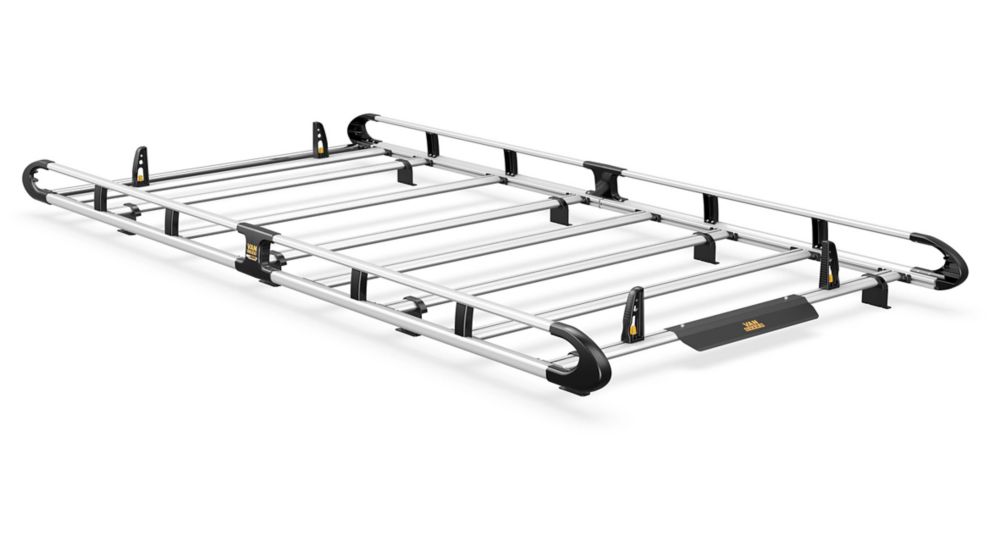 Van Guard  Renault Trafic 2014 on Roof Rack - 8-bar ULTIRack+ L2 H1 Twin Door