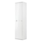 Curve Tall Unit White Gloss 350mm x 250mm x 1200mm
