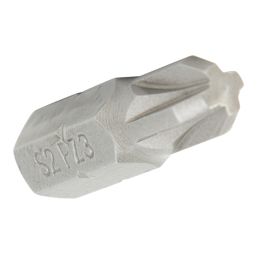 Titan  6.35mm 25mm Hex Shank PZ3 Screwdriver Bits 10 Pack