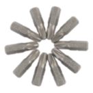 Titan  6.35mm 25mm Hex Shank PZ3 Screwdriver Bits 10 Pack