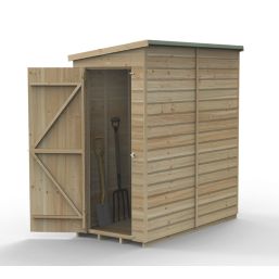 Forest Beckwood 3' x 6' (Nominal) Pent Shiplap Timber Shed