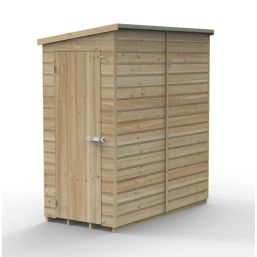 Forest Beckwood 3' x 6' (Nominal) Pent Shiplap Timber Shed
