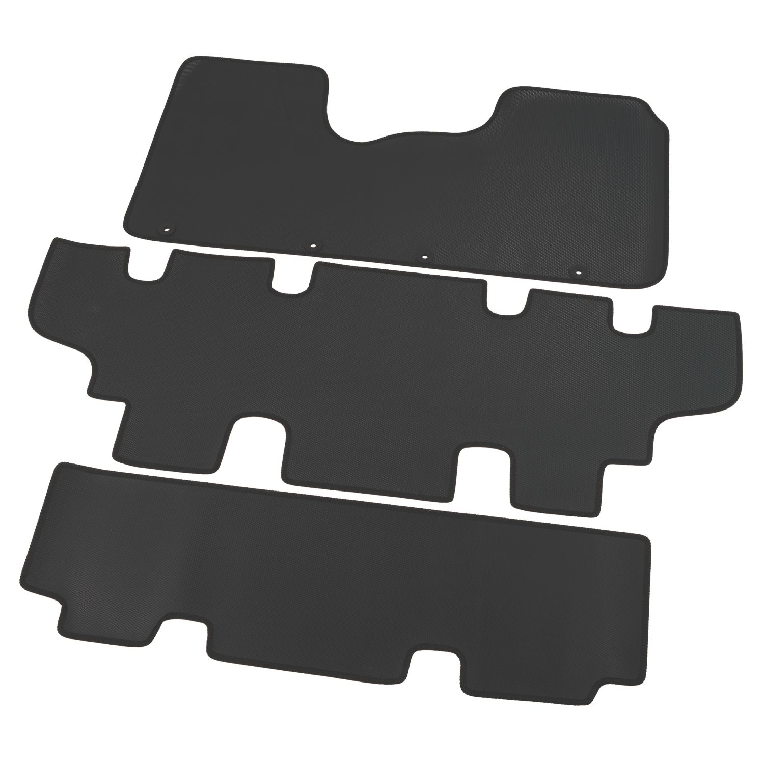 Unique Products Renault Trafic Mini Bus 2014 on Rubber Automotive Mat 3 Pieces (368VE)