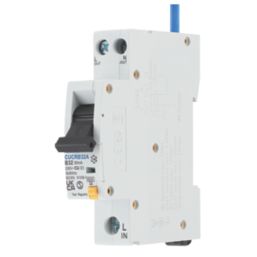 British General Fortress 32A 30mA Type A SP & N B Curve  Compact RCBO