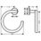 Hansgrohe Logis Universal Towel Ring Chrome