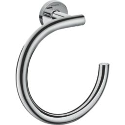 Hansgrohe Logis Universal Towel Ring Chrome Screwfix