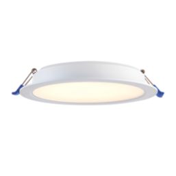 Saxby Circo Fixed  LED Recessed Downlight Matt White 18W 1600lm