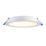 Saxby Circo Fixed  LED Recessed Downlight Matt White 18W 1600lm