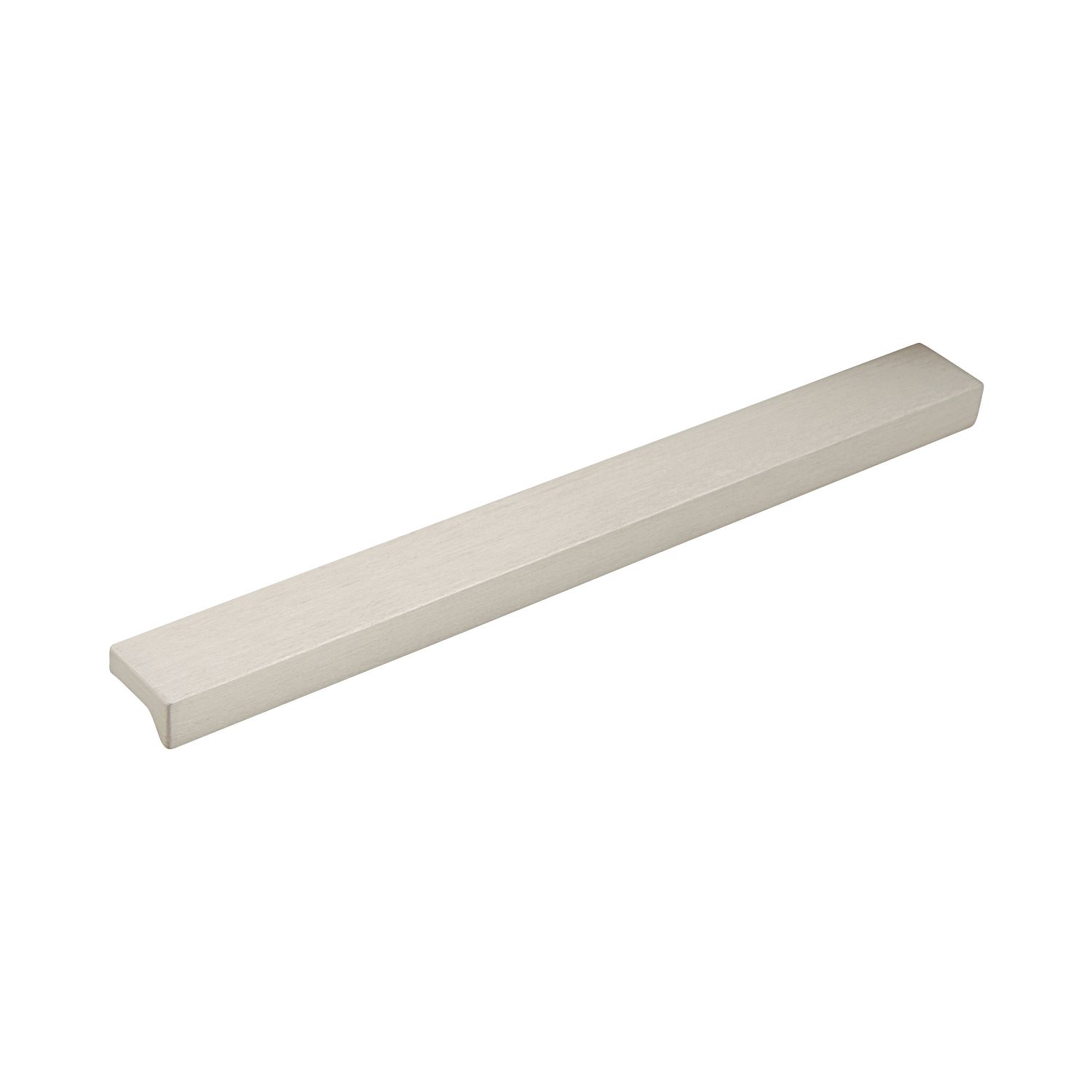 Hafele Straight Angled Furniture Handle Satin Stainless Steel 200mm (3693V)
