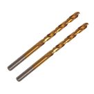 Erbauer TiN Metal bit 4x75mm 2pk