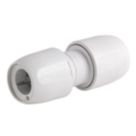 Hep2O  Plastic Push-Fit Equal Couplers 15mm 10 Pack
