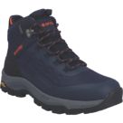 Hi-Tec  Size 10  Navy Waterproof  Non Safety Work Boots