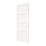 Primed White Wooden 4-Panel Shaker Internal Door 1981mm x 610mm