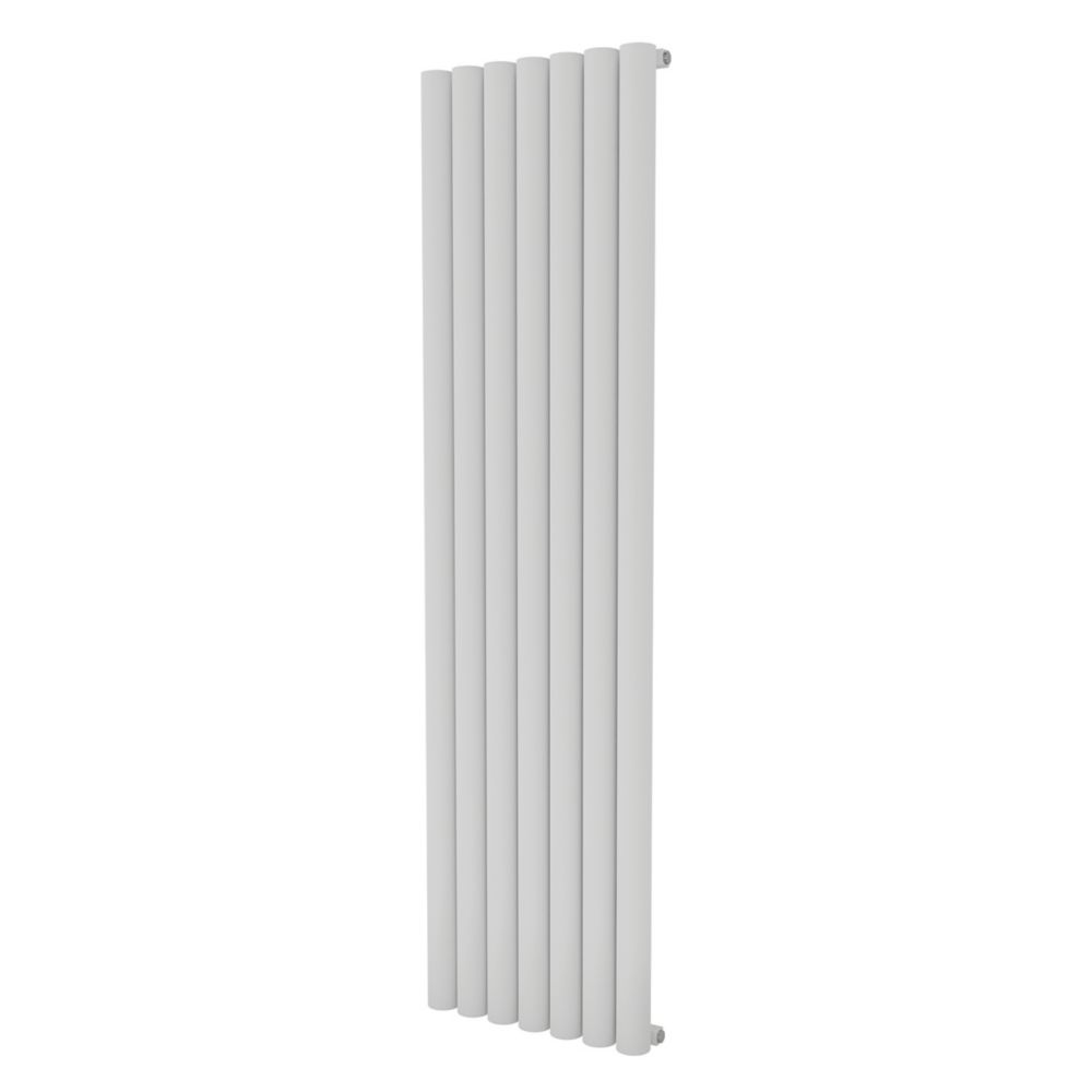 Ximax 1800mm X 485mm 4444BTU White Vertical Designer Radiator Screwfix   369GL P