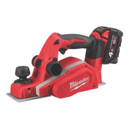 Milwaukee M18 BP-402C 18V 2 x 4.0Ah Li-Ion RedLithium  Cordless Planer