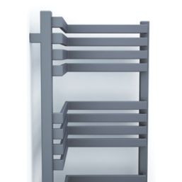 Terma 1005mm x 350mm 1863BTU Dark Grey Flat Designer Towel Radiator