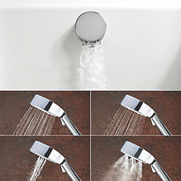 Mira Evoco Rear-Fed Concealed Chrome Thermostatic Built-In Mixer Shower & Bath Fill