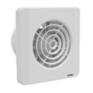 Sensio Layci 100mm Axial Bathroom Shower Extractor Fan Kit with Timer White 240V