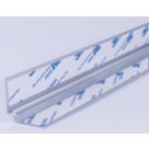 Splashwall Internal Corner Matt Silver 600mm x 4mm