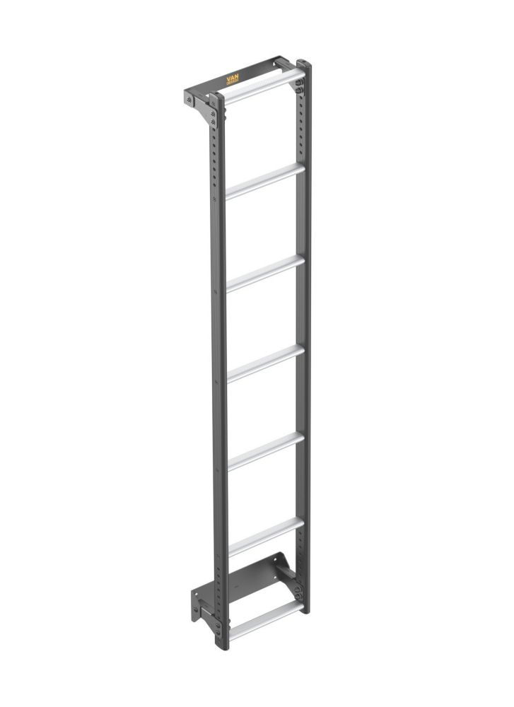 Van Guard VGL7-06 Nissan NV400 2010 - 2021 7-Treads ULTI Rear Door Ladder for H2 1860mm