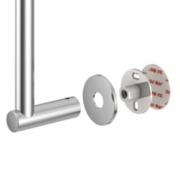 Swirl Caldew Stocker Toilet Roll Holder Chrome