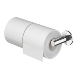 Swirl Caldew Stocker Toilet Roll Holder Chrome