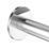 Swirl Caldew Stocker Toilet Roll Holder Chrome