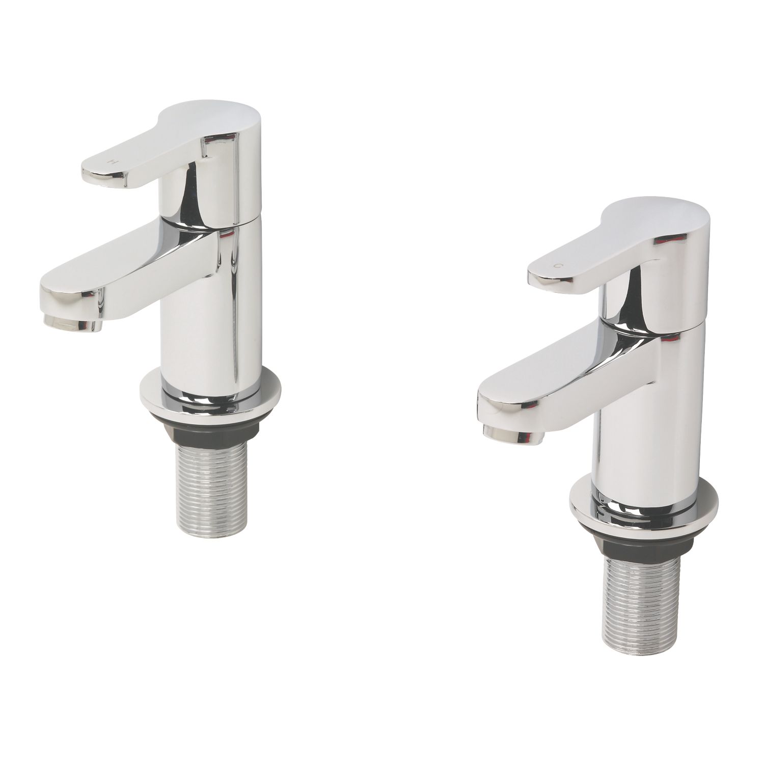 Swirl Elevate Pillar Bath Taps 1 Pair (37041)
