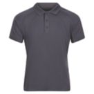 Regatta Coolweave Polo Shirt Iron Small 37.5" Chest