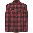 Regatta Shelford Padded Shirt Red Check Large 46" Chest