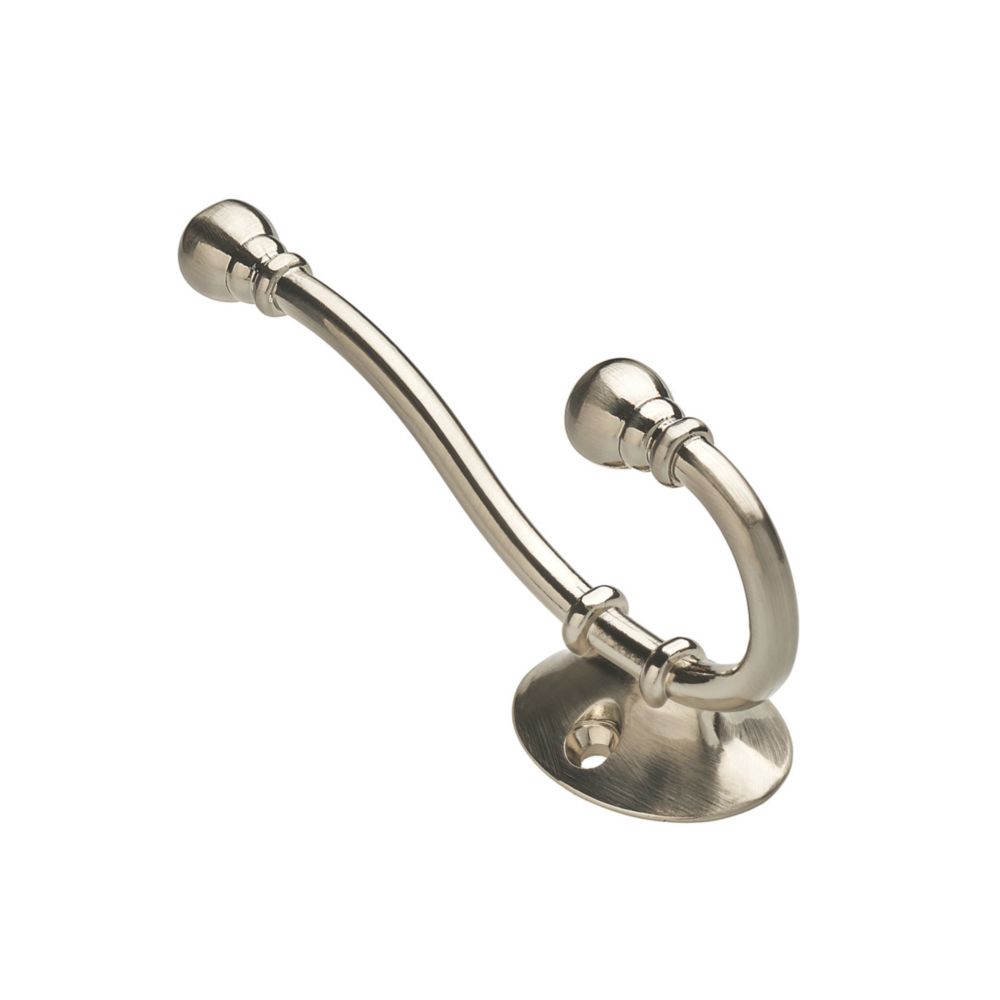 Bathroom Robe Hook Zinc Coat Hook Single Towel Hook - View #6