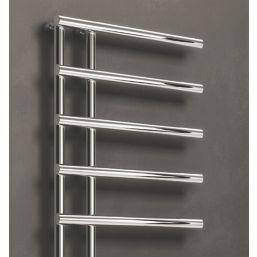 Reina 722mm x 500mm 799BTU Chrome Flat Designer Towel Radiator