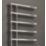 Reina 722mm x 500mm 799BTU Chrome Flat Designer Towel Radiator