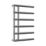 Reina 722mm x 500mm 799BTU Chrome Flat Designer Towel Radiator