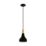 Eglo Sabinar 18cm Single Pendant Light Black/Brown