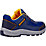 CAT Elmore Low    Safety Trainers Navy Size 7